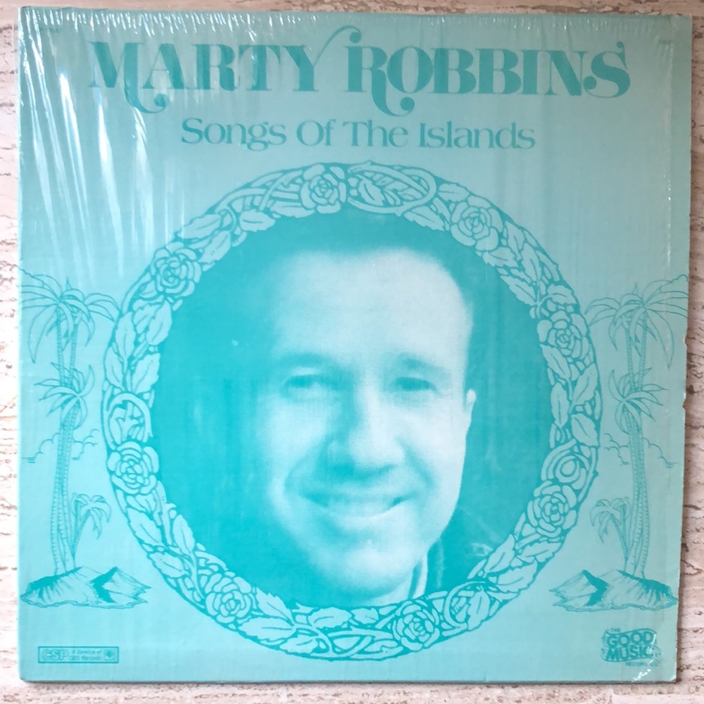 Marty Robbins Songs Of The Islands Vinyl Lp '83